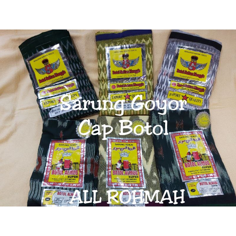 SARUNG GOYOR CAP BOTOL JUMBO