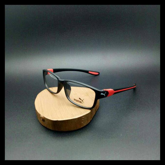 Indh Frame Kacamata Pria, Kaca mata Sporty PUMA, Kaca mata Minus, Plus, OBRAL Kode 200