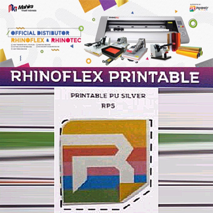 

RHINOFLEX Polyflex Korea / poly flex PRINTABLE PU SILVER