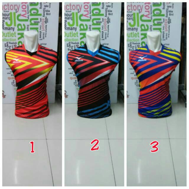 Atasan Baju Voli Singlet