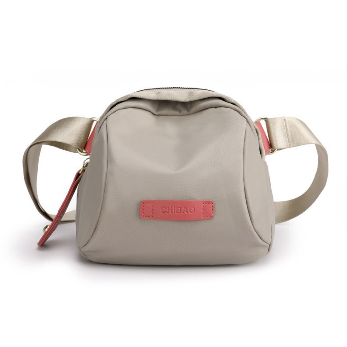 Tas Selempang AXELINE IMPORT PREMIUM TAS SELEMPANG BAHU WANITA CHIBAO CLASSIC - Khaki berkualitas hi