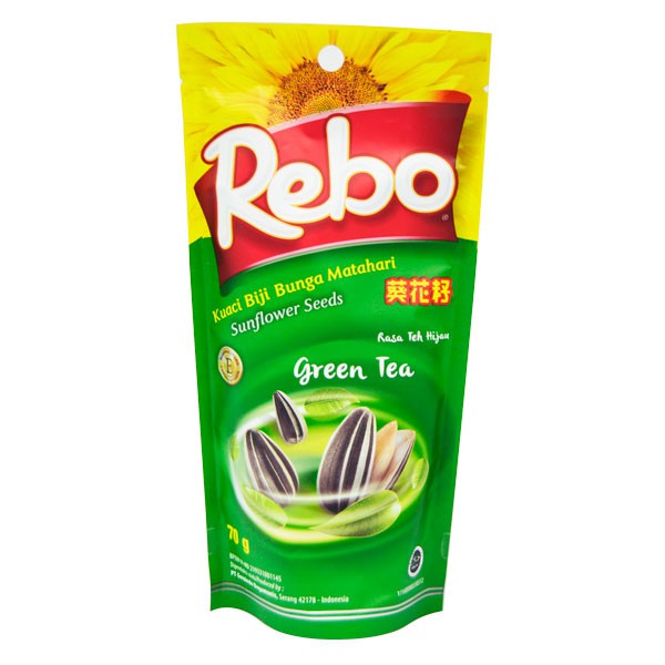 

Rebo Kwci Bunga Matahari Green Tea 70G