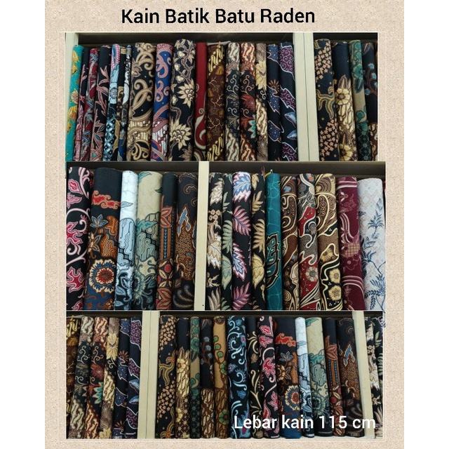 kain batik batu raden