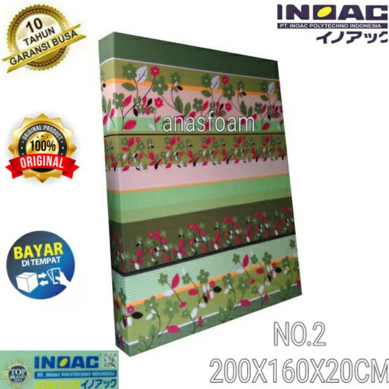 Kasur Busa Inoac Ukuran 200x160x20cm/Kasur Busa Inoac no.1/Kasur Busa Inoac