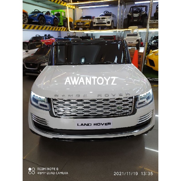 Mobil Aki Anak Range Rover License White