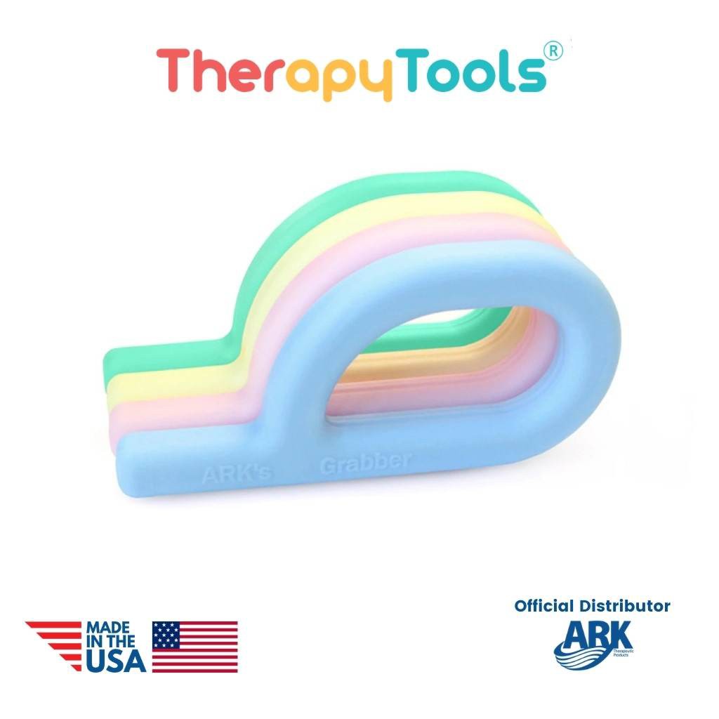 Ark Baby Grabber Original Oral Motor Chew Tool, Alat Gigit/Kunyah Bayi (Teether) untuk latihan wicara - Therapy Tools