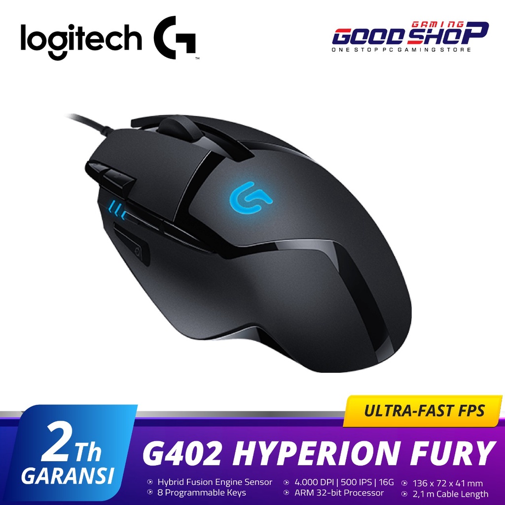 Logitech G402 HYPERION FURY