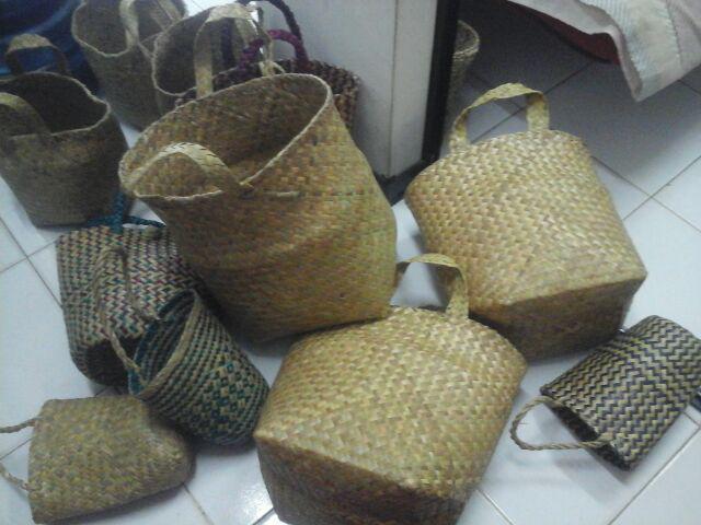 Set Bakul Purun, Hampers, Tas Belanja
