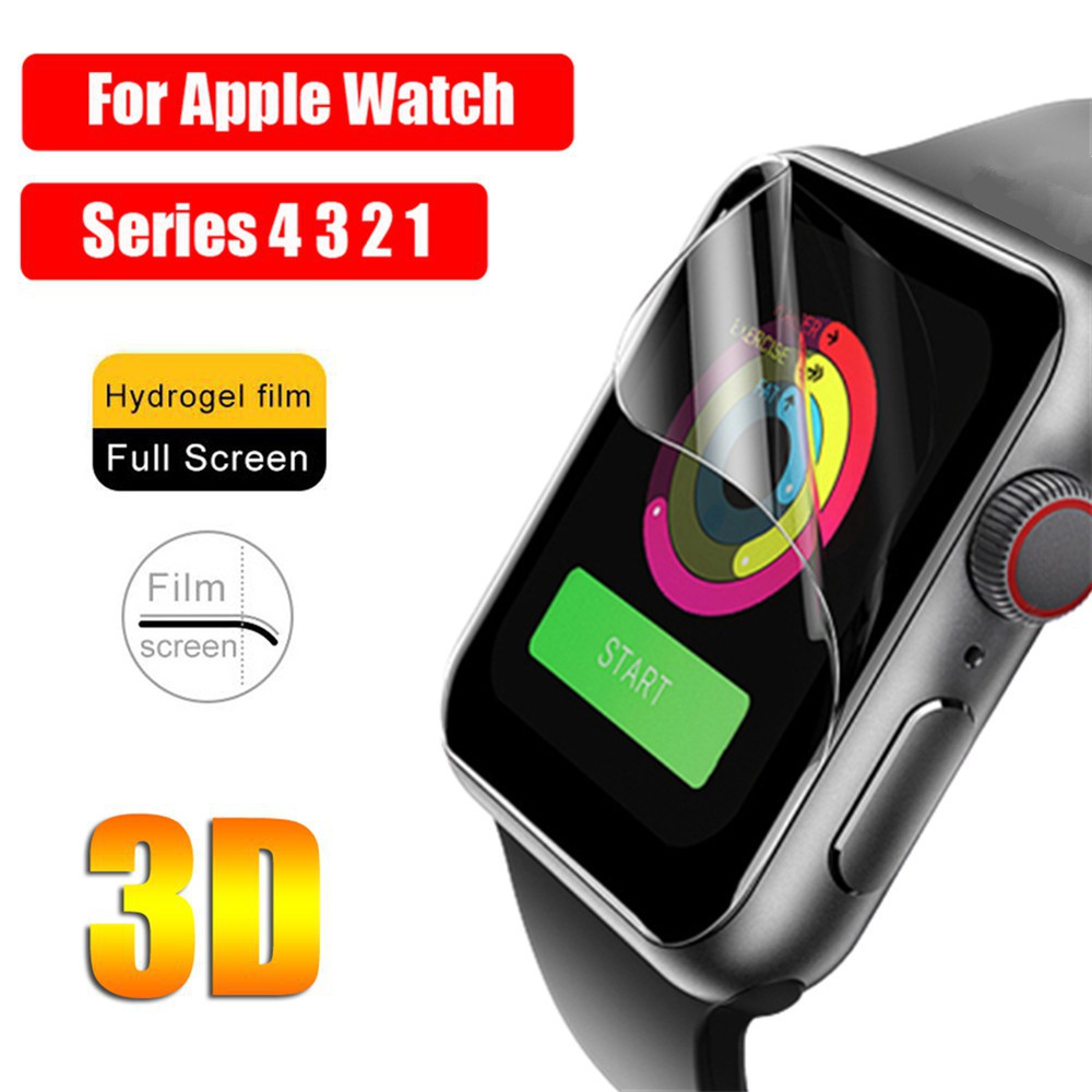 Pelindung Layar Iwatch Apple Watch Series all series Ultra 8/7/6/5/4/3/2/1 size 49, 45, 44, 42, 41, 40, 38mm bahan hydrogel