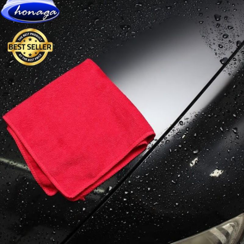 Kain lap microfiber honaga premium khusus untuk poles &amp; detailing