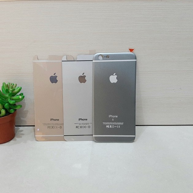 Anti Gores Belakang  Iphone 6s/6 Glass Full  pelindung layar sensitif