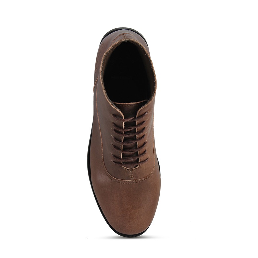 Boots Kulit Asli Sepatu Pria Sauqi Spectre Coklat Boots Work Gantleman Genuine Leathers High Quality