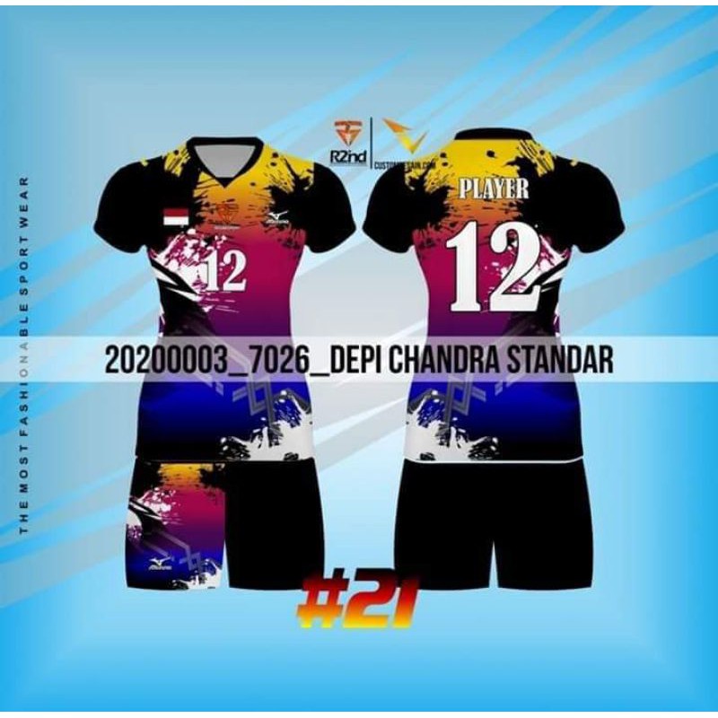 baju voli printing original regarsport