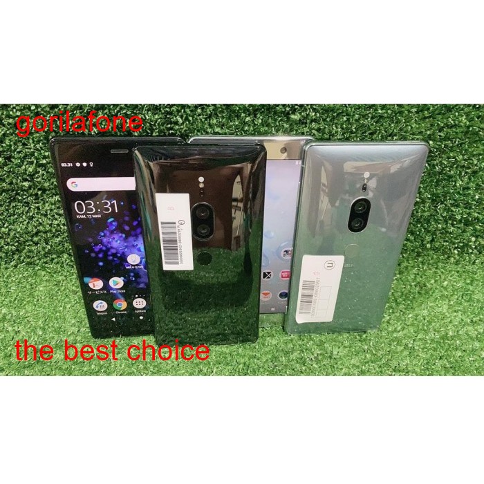 HP bekas raja original Jepang Sony Xperia XZ2 Premium 6gb-64gb SO038 Bekas Original Batangan