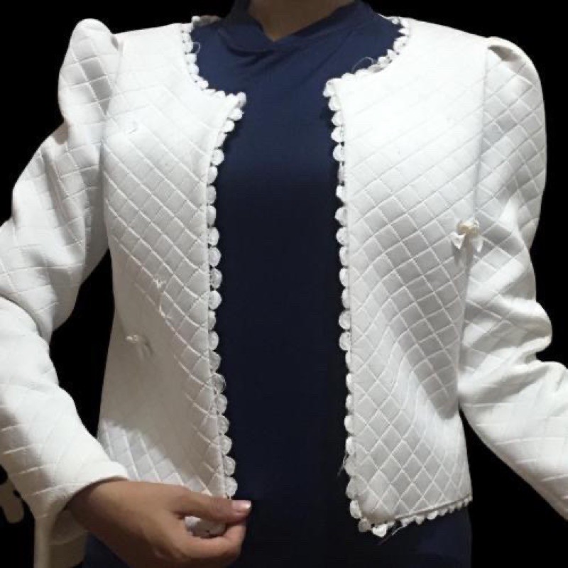 preloved Blezer putih