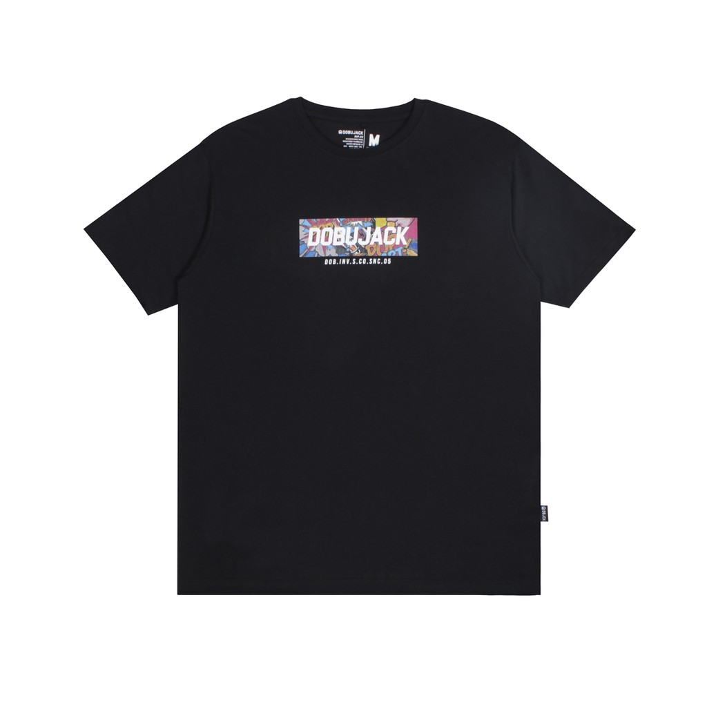 

Dobujack Tshirt Block Marvel Black Tees