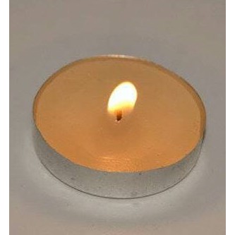 Lilin Bulat Kecil Putih