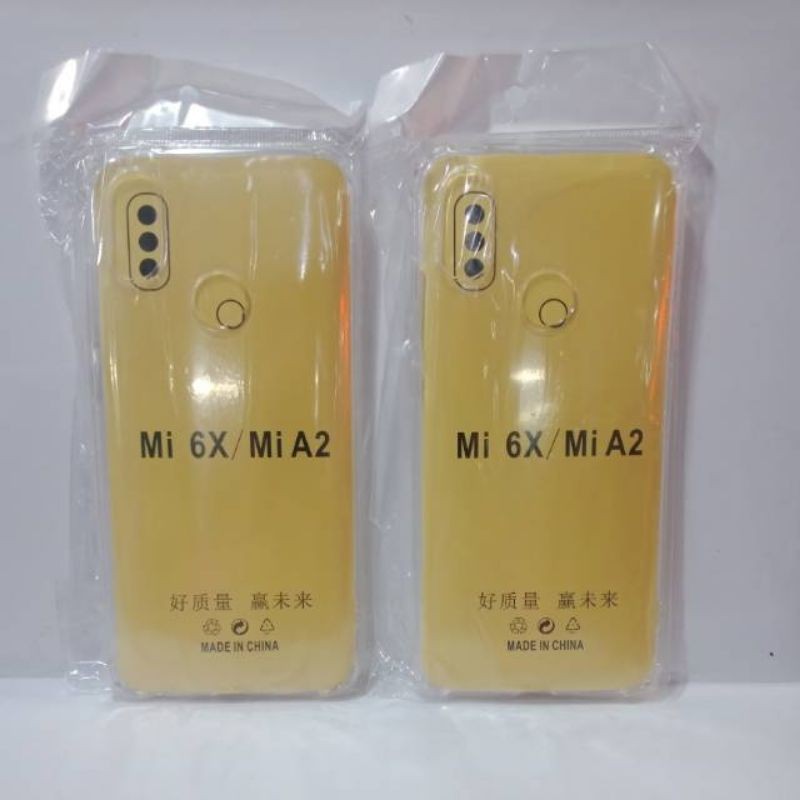 Anti Crack Xiaomi Redmi 6X Silikon Bening Case Xiaomi Redmi 6X