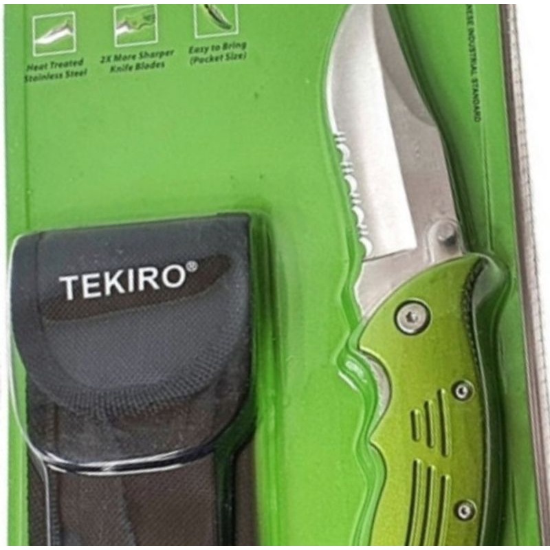 TEKIRO PISAU LIPAT STAINLESS STEEL - TEKIRO POCKET KNIFE