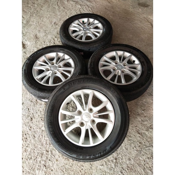 Velg Mobil Second Oem Xenia Ring 14 pcd 4-114.3 Bonus Ban 185 70 R14