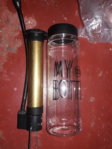 Pompa Angin Mini Tabung Sepeda Lipat Balap Gunung Motor Bola Portabel Spart Part