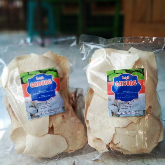 

Keripik gadung - Dewi sinta 250 gr