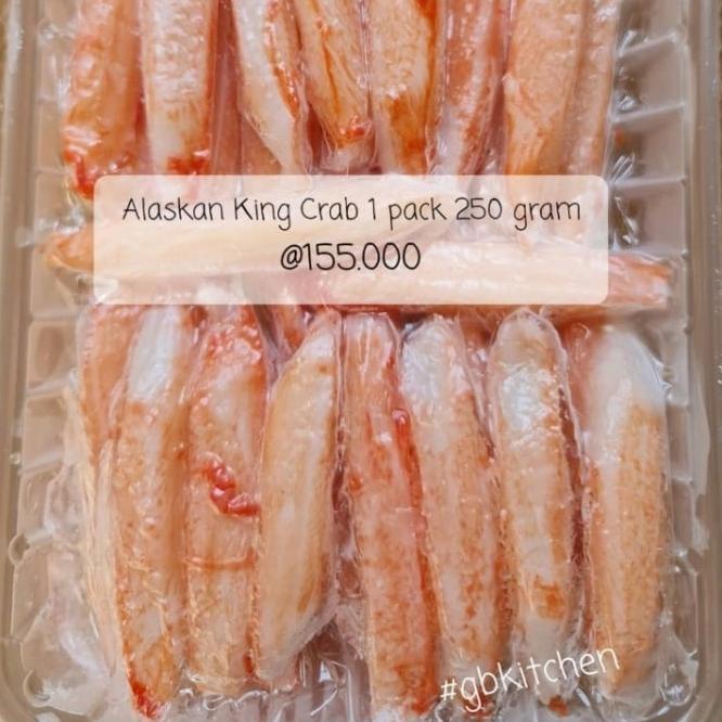 

alaskan king crab 250 gram