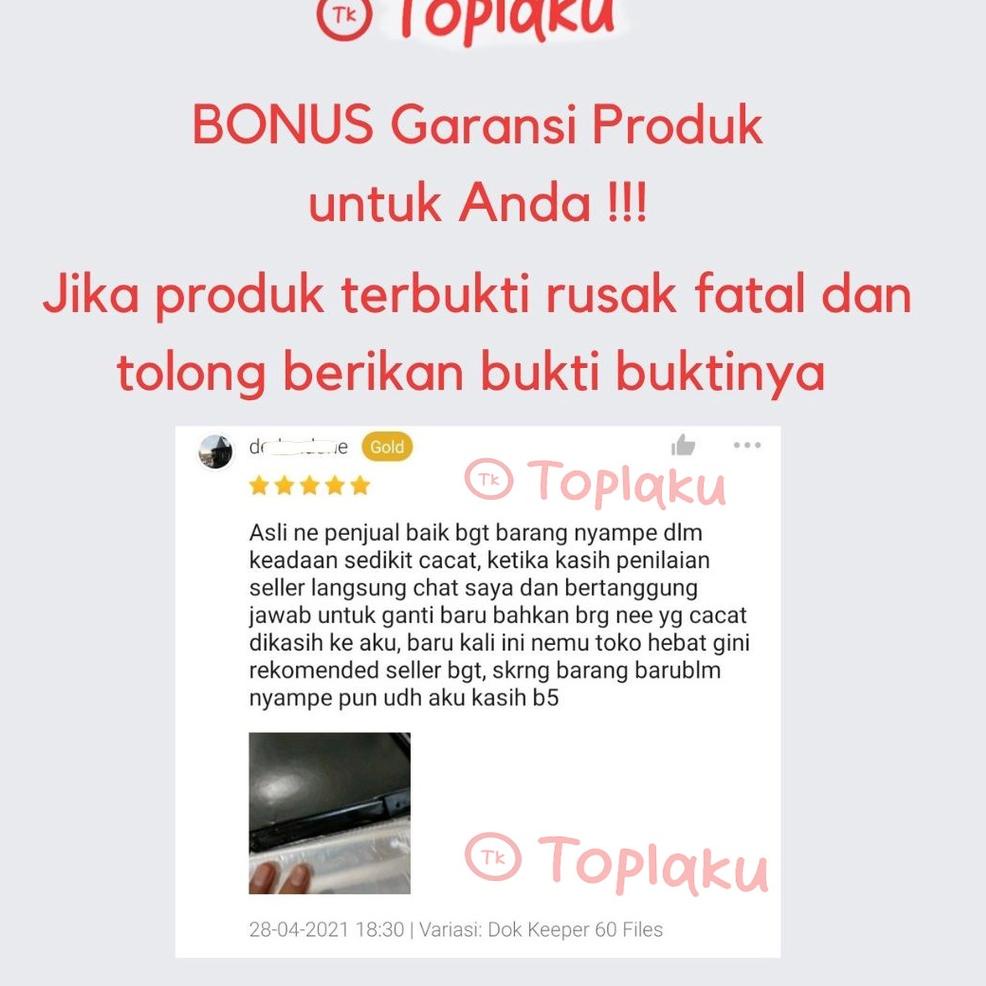 

[KODE PRODUK R0ACD] TOPLA Map Ijazah Dokumen Keeper Resleting Anti Air Kulit Isi 40 60 Document Sertifikat File Folder Organizer Business File Clear Holder