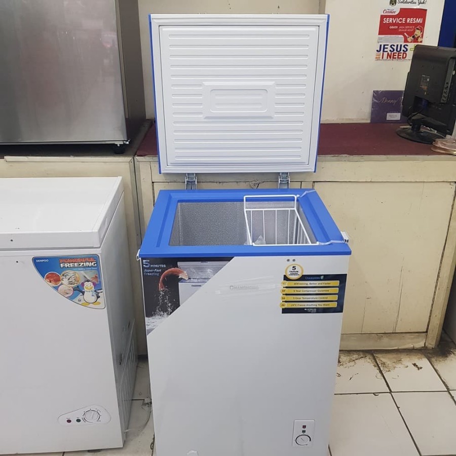 Changhong Chest Freezer Box 100 liter CBD 105