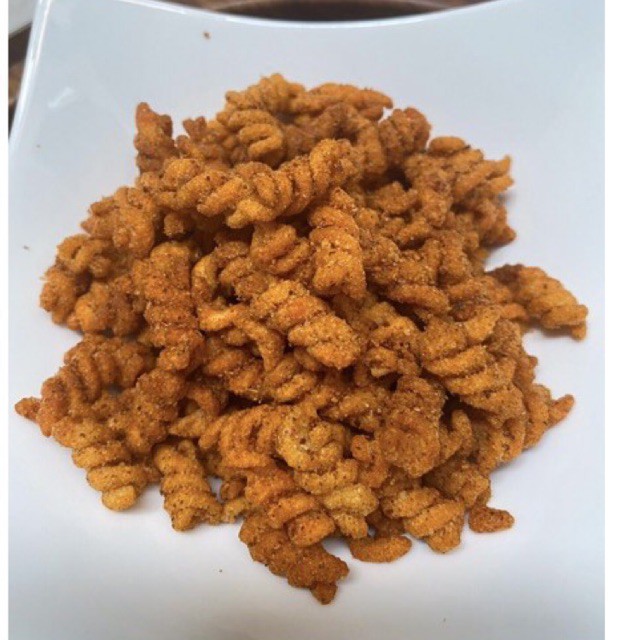 

makaroni spiral renyah ELMAKARONI rasa PEDAS 500 gram