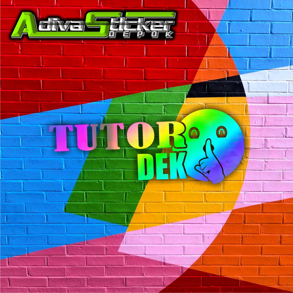 stiker tutor dek stiker viral