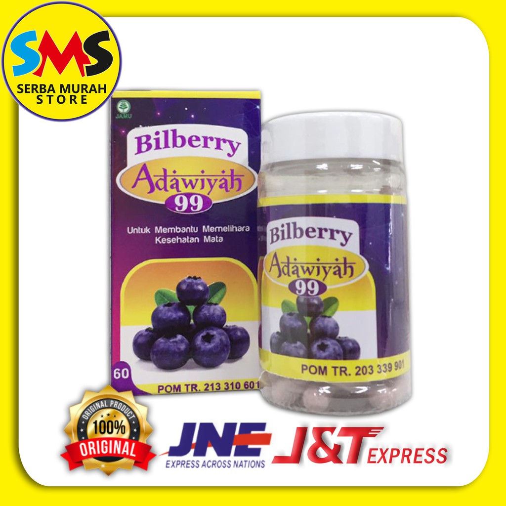 BILBERRY ADAWIYAH / BILBERRY ADAWIYAH 99 / KAPSUL EKSTRAK BILBERRY ADAWIYAH99 / EKSTRAK BILBERRY