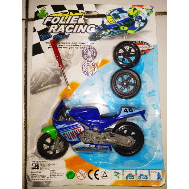 Mainan Motor GP...Miniatur Motor GP