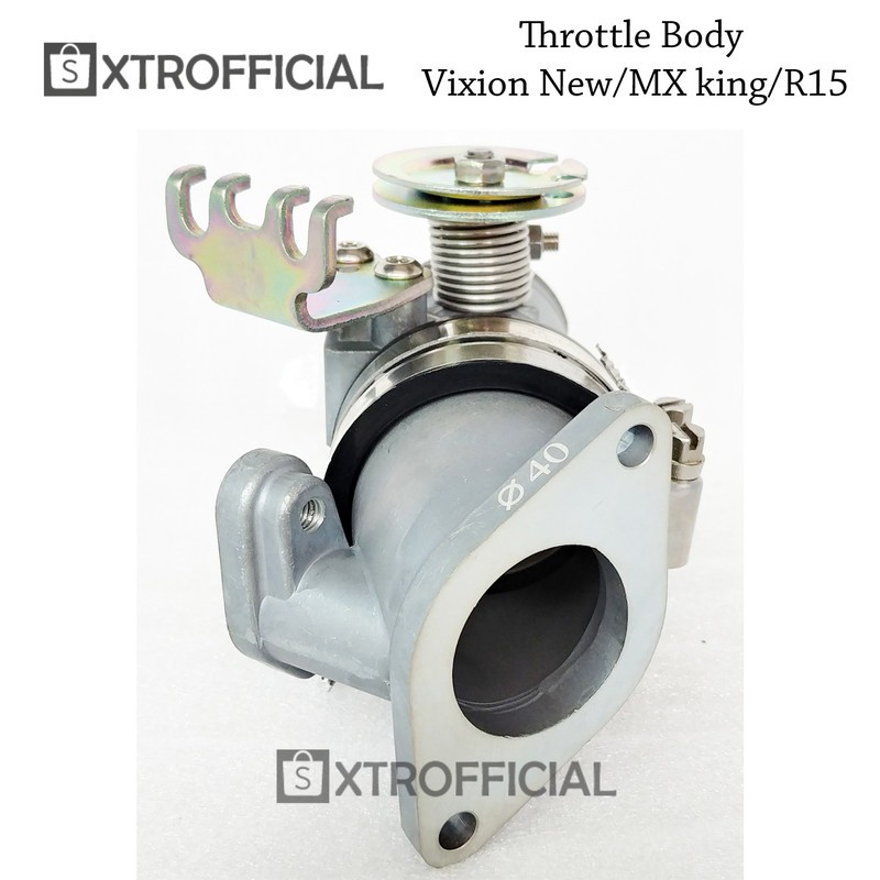 Throttle Body Vixion MX King set Intake 38 40 MM XTR JAPAN