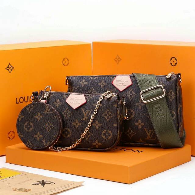 Tas Wanita LV Multipochette M44823 3in1 
*ada no seri*
