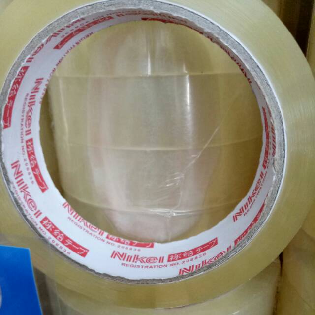 

Lakban / solasi bening ukuran tanggung