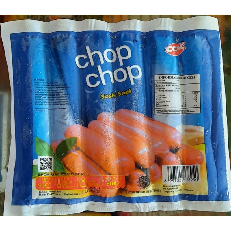 

Chop-Chop Sosis Bakar Mini dan Jumbo 500gr