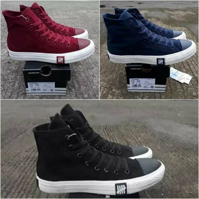 Sepatu Converse All Star Undefeated Chuck Taylor 2 Petir High
