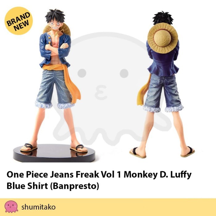 ONE PIECE JEANS FREAK Luffy Jump Festival Limited Color Figure JEANFES