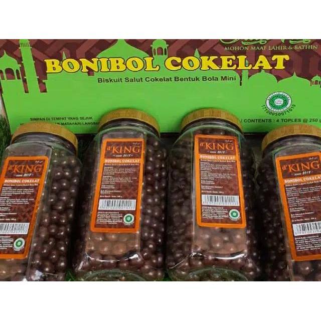 

Bonibol Cokelat (biskuit salut coklat)