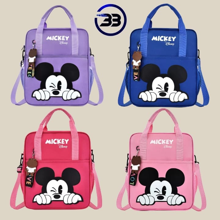 BATOSAI MICKY MOUSE ANELO - Tas Anak Perempuan wanita Kpop Korea BTS Terbaru keren lucu dan Murah