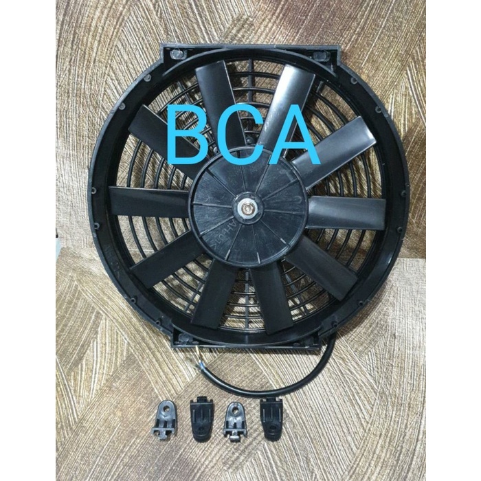 Extrafan 10 Inch Ac Mobil Rangka Plastik Extra Fan Ac 10 Inci