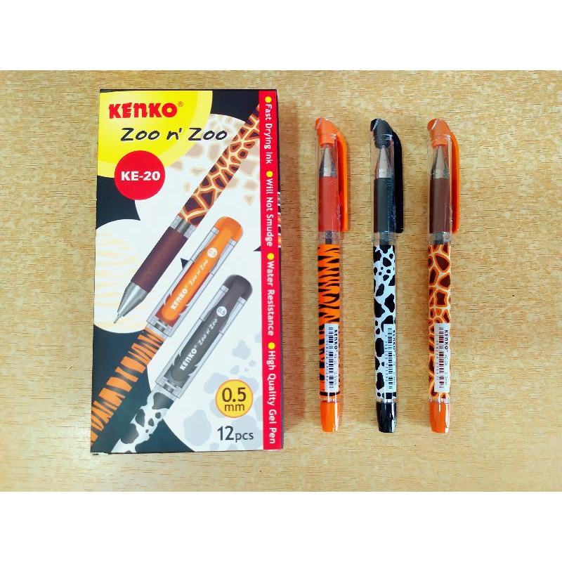 

Kenko Pulpen KE-20 Zoo n Zoo 0.5mm - Pulpen Gel