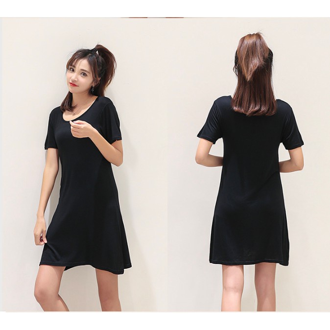 Mini Dress Lengan Pendek / Dress Sporty terlaris murah