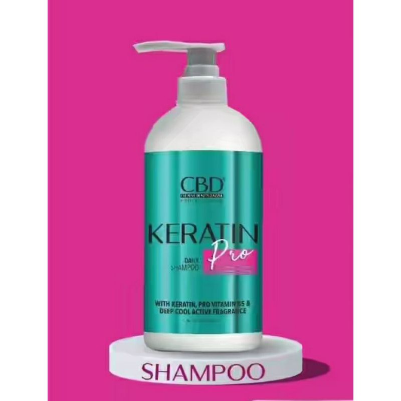 CBD Keratin Pro Daily {Hair Spray/Shampoo/Conditioner /Hair Mask}