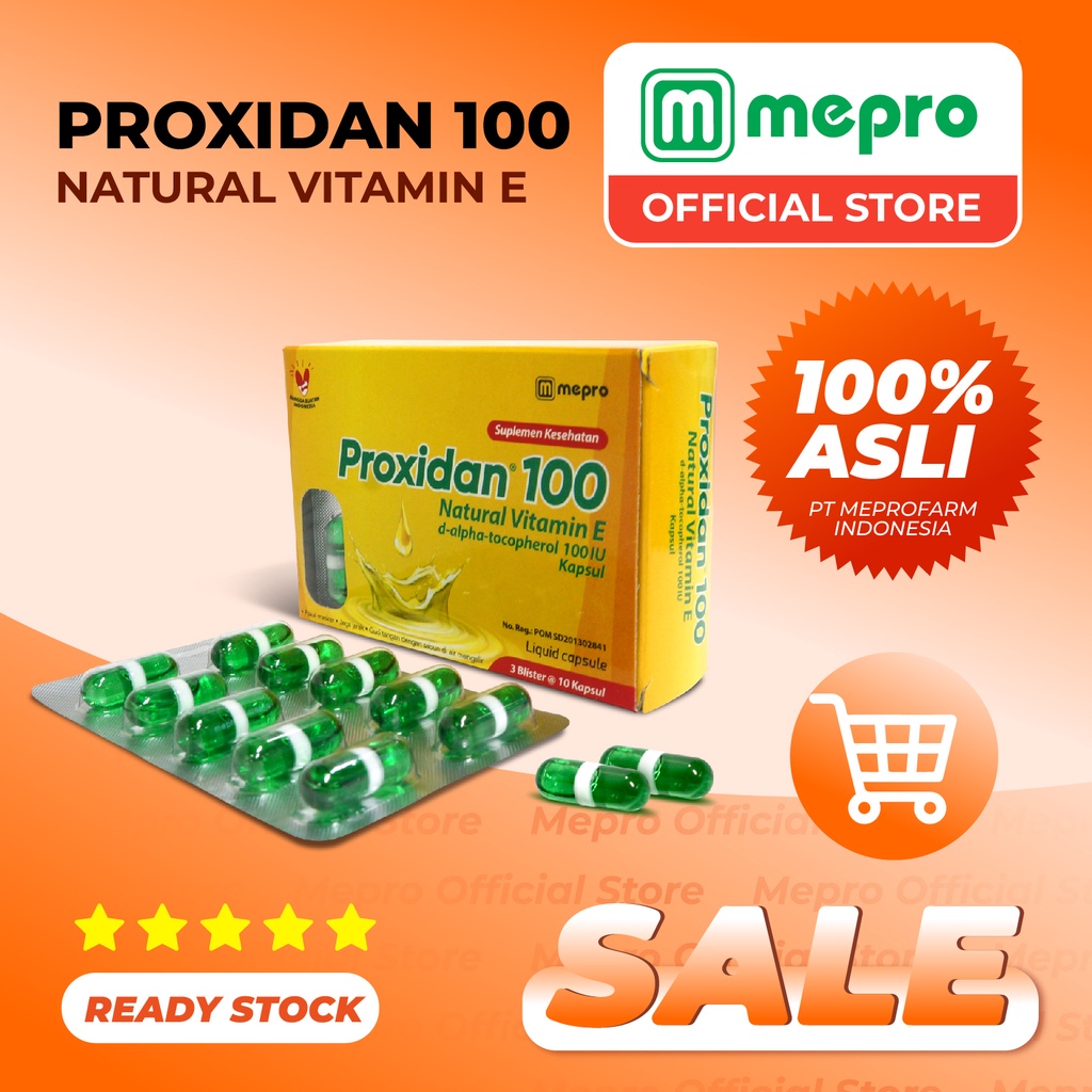 Proxidan 100 Licaps Vitamin E 100 IU