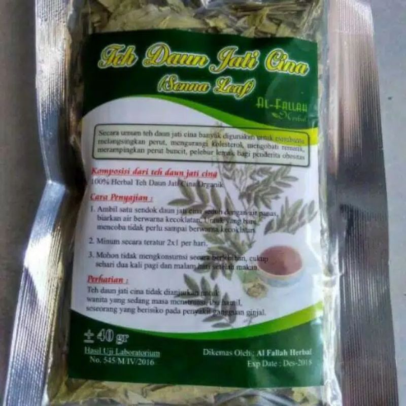 

teh daun jati cina 1 pack 4500