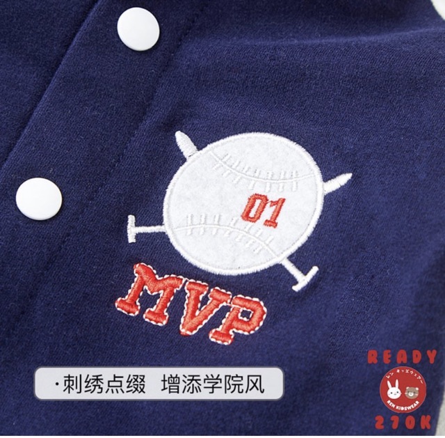 Import !! Baseball jumper set