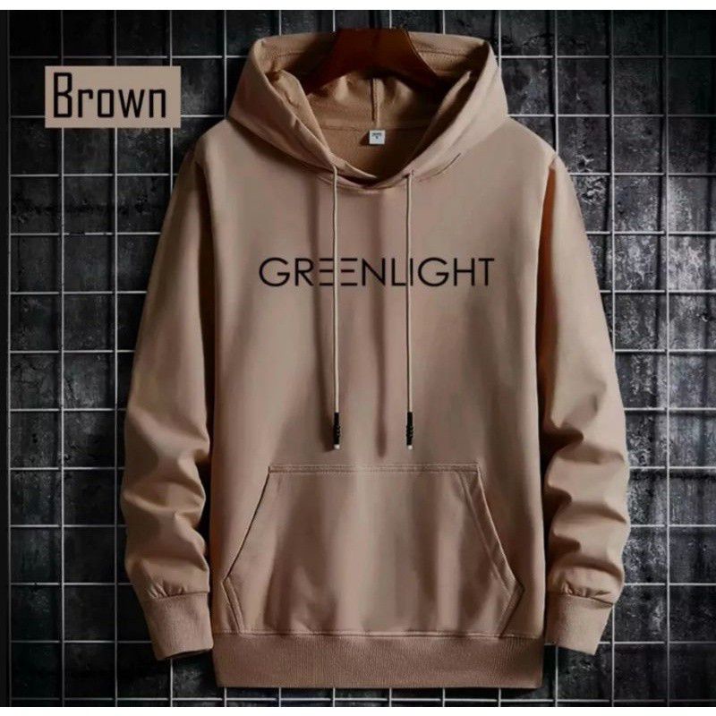 BISA COD  SWEATER HOODIE GREEN LIGHT // JAKET HUDIE  ORIGINAL PRIA // JAKET SWEATER JUMBO M L XL XXL