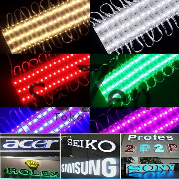 tko231 LAMPU LED MODUL SMD 3 MATA 5730